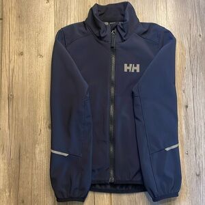 Boy’s Navy Blue, Helly Hansen Marka Softshell Jacket, Size 7